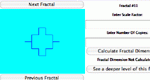 Screenshot of Fractal Dimensions