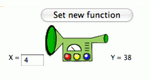 Screenshot of Positive Linear Function Machine