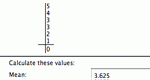 Screenshot of Stem and Leaf Plotter