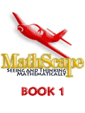 Textbook cover for MathScape Book 1