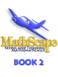 Textbook cover for MathScape Book 2