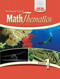 Textbook cover for Math Thematics 2nd Ed. 6th