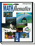 Textbook cover for Math Thematics 1st Ed. Book 2