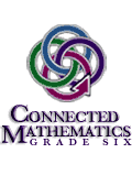 Textbook cover for Connected Mathematics Grade Six