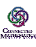 Textbook cover for Connected Mathematics Grade Seven