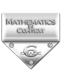 Textbook cover for Mathematics in Context Grade 6